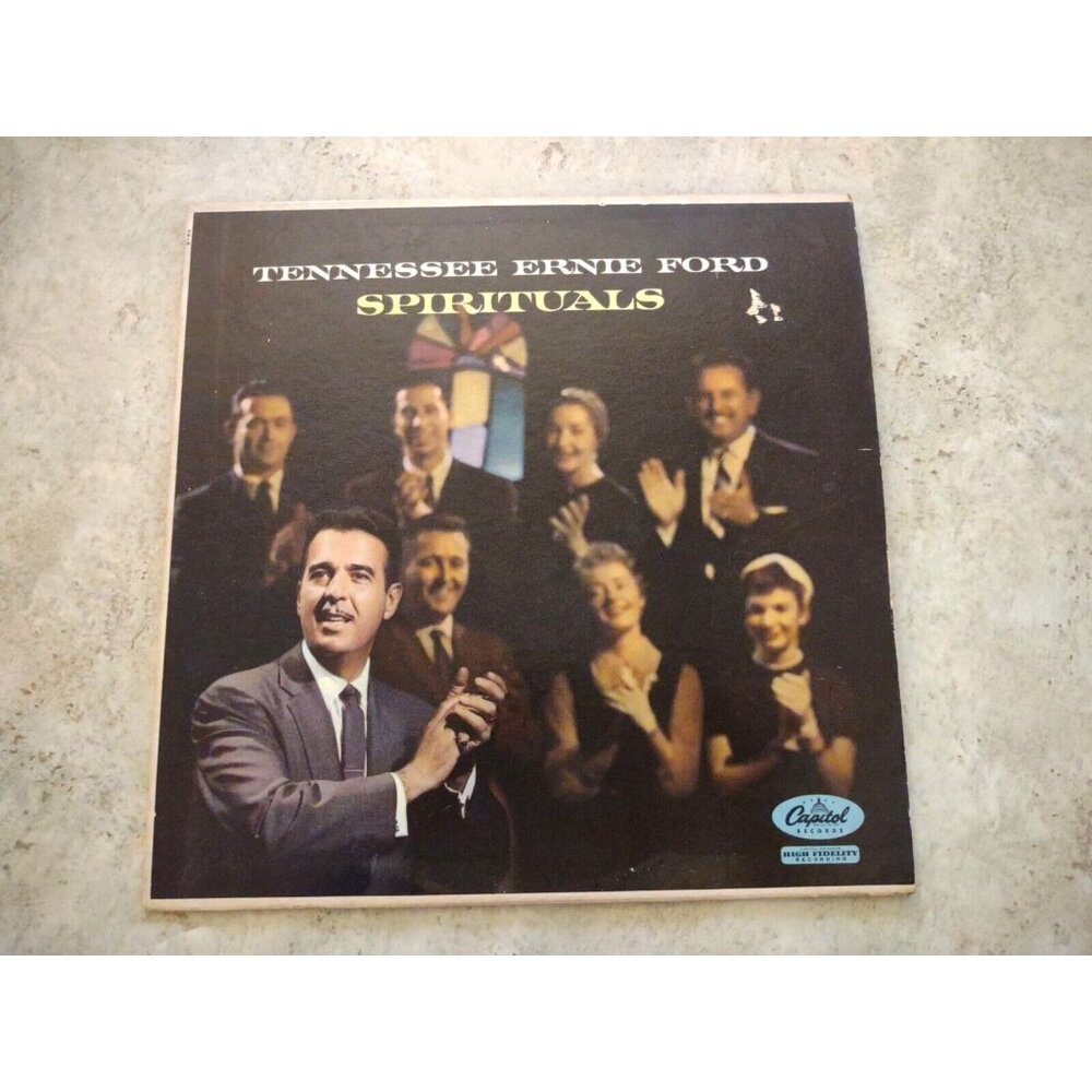 Tennessee Ernie Ford Spirituals Capital Records High Fidelity Vinyl 33 RPM